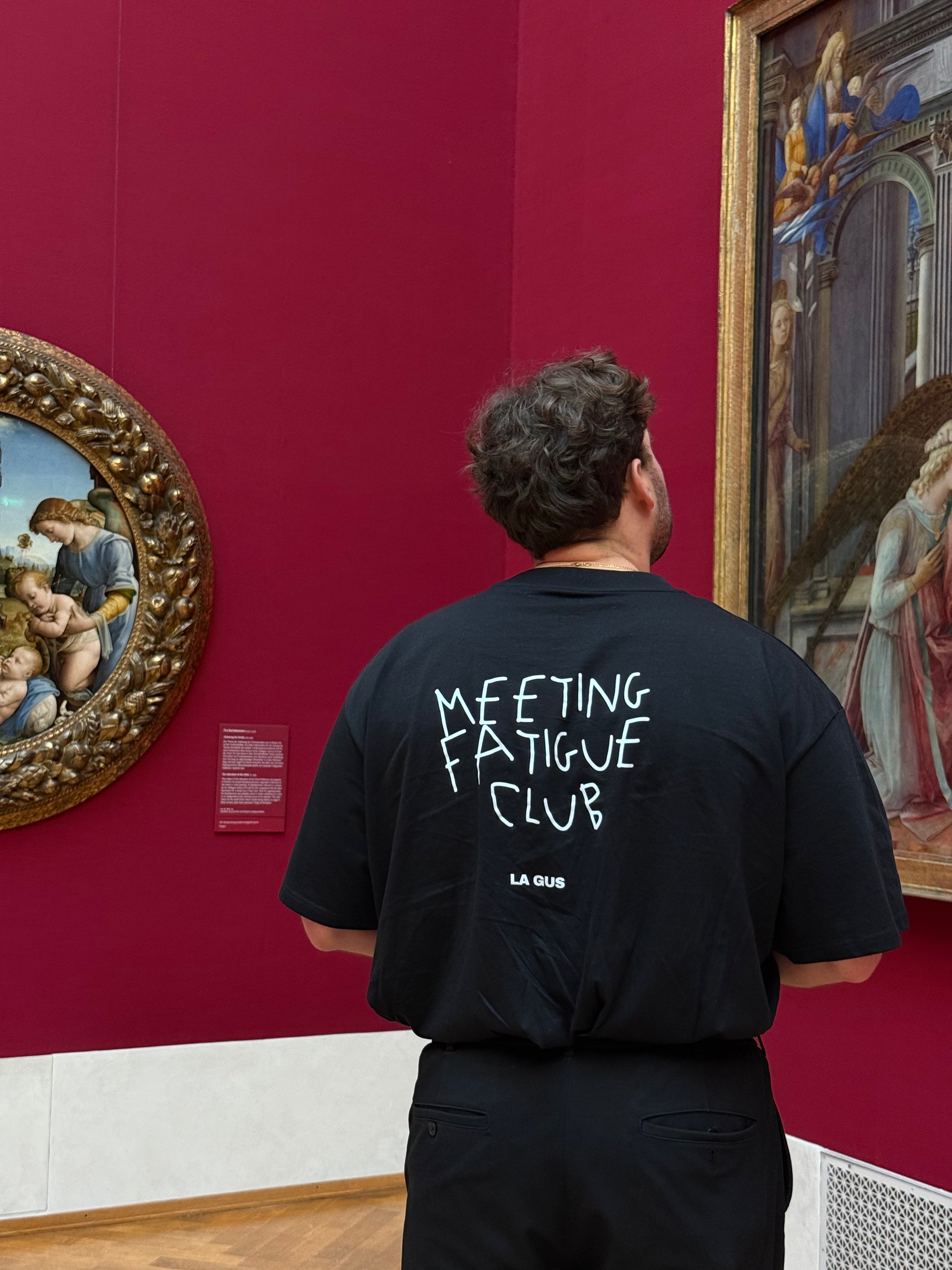 MEETING FATIGUE CLUB – Organic Cotton Tee