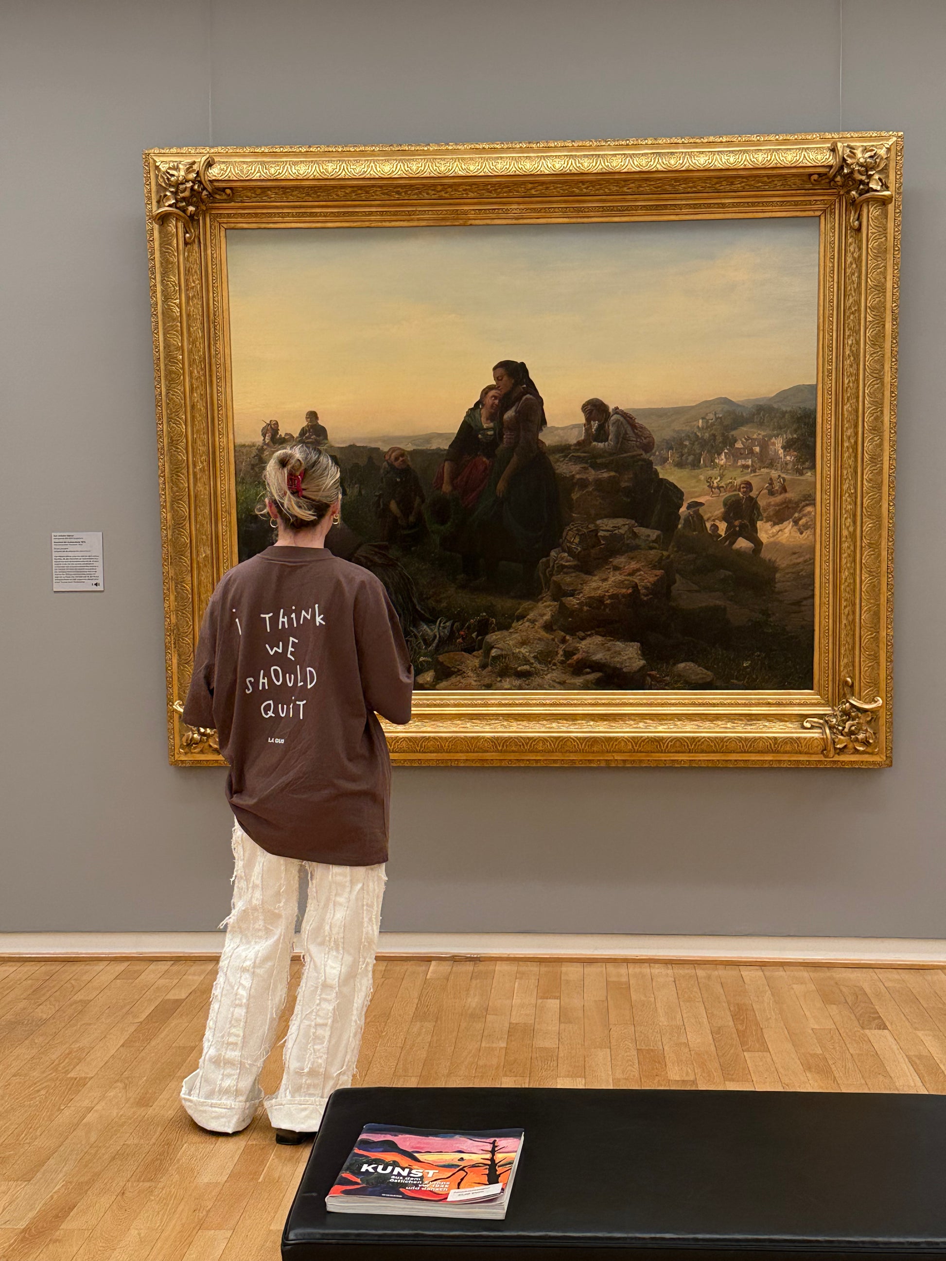 I THINK WE SHOULD QUIT – Organic Cotton Tee